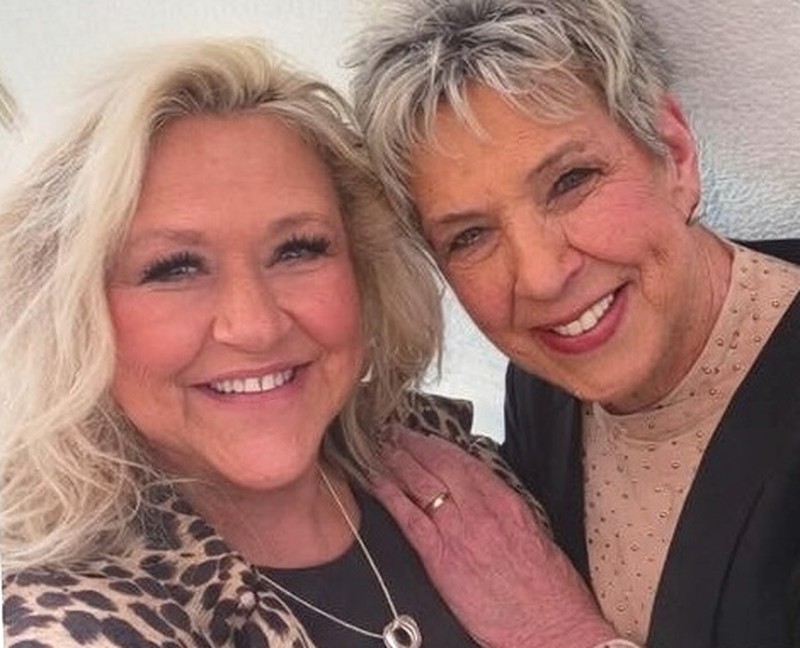 Suzanne and Carolyn, the mother-daughter team behind Kirby's Boutique in Kaufman, TX